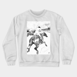 Vintage Jockey Sketch Crewneck Sweatshirt